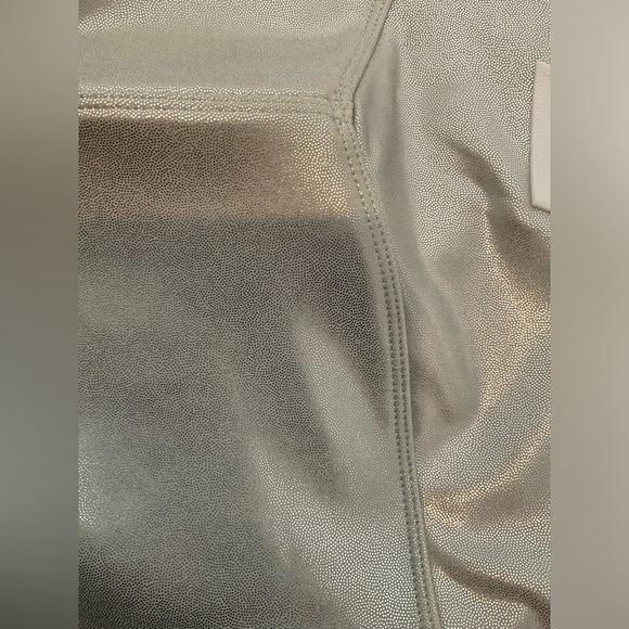 🛑🛑🛑ASOS METALLIC LEGGINGS (made small) - Picture 6 of 7